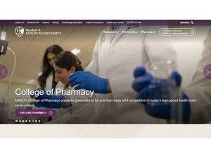 Marshall B. Ketchum University's official website homepage screenshot