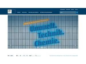 Merseburg University of Applied Sciences's official website homepage screenshot