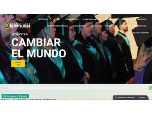 Metropolitan University of Asuncion's official website homepage screenshot