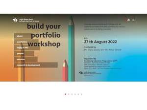 National Institute of Design's official website homepage screenshot