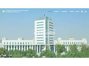 National Institute of Sports and Tourism of Turkmenistan's official website homepage screenshot
