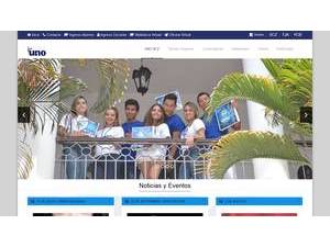National University of the East, Bolivia's official website homepage screenshot