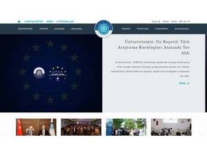 Necmettin Erbakan Üniversitesi's official website homepage screenshot