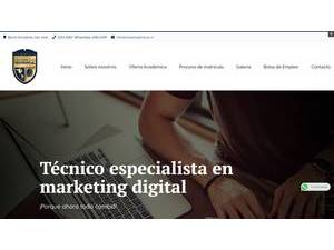 Neotropical University's official website homepage screenshot