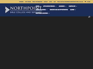 Northpoint Bible College's official website homepage screenshot