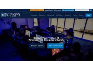 Northwood University's official website homepage screenshot