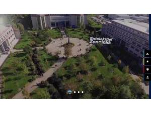 Okan University's official website homepage screenshot