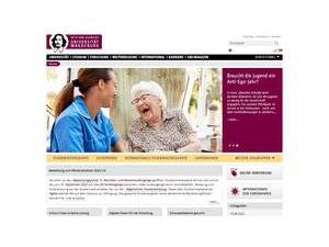 Otto-von-Guericke-Universität Magdeburg's official website homepage screenshot