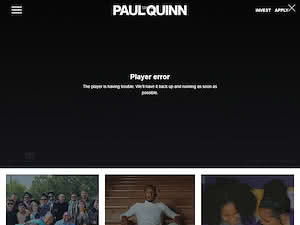 Paul Quinn College's official website homepage screenshot