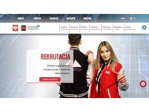 Politechnika Świętokrzyska w Kielcach's official website homepage screenshot