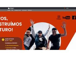 Polytechnic Institute of Viseu's official website homepage screenshot
