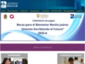 Polytechnic University of Bacalar's official website homepage screenshot