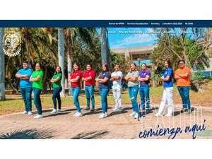 Polytechnic University of Sinaloa's official website homepage screenshot