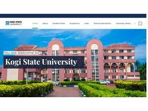 Prince Abubakar Audu University's official website homepage screenshot