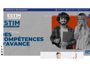 Private Higher School of Information Technology and Management's official website homepage screenshot