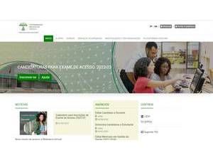 Private University of Angola's official website homepage screenshot