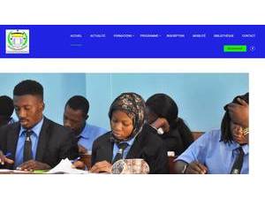 Private University of Ouagadougou's official website homepage screenshot
