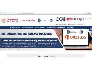 Reynosa Institute of Technology's official website homepage screenshot