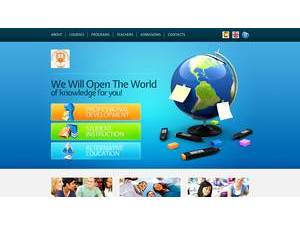 San Juan de la Cruz University's official website homepage screenshot