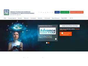 School of Engineering of Innovation, Energy and Advanced Technologies's official website homepage screenshot