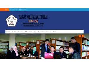 Selamat Sri University's official website homepage screenshot