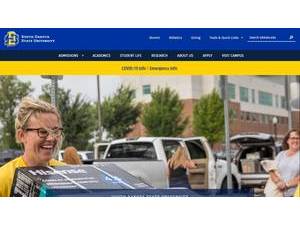 South Dakota State University's official website homepage screenshot