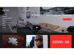 Southern California Institute of Architecture's official website homepage screenshot