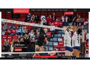 Southern Illinois University Edwardsville's official website homepage screenshot
