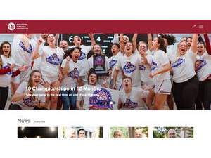 Southern Virginia University's official website homepage screenshot