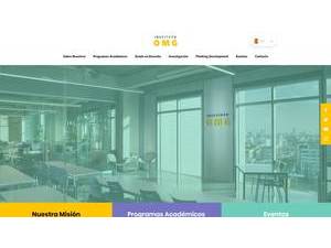 Specialized Research and Training Institute in Law's official website homepage screenshot