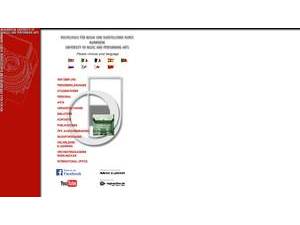 Staatliche Hochschule für Musik und Darstellende Kunst Mannheim's official website homepage screenshot