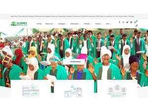 Summit University Offa's official website homepage screenshot