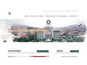 Sunan Ampel State Islamic University, Surabaya's official website homepage screenshot