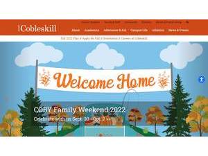 SUNY Cobleskill's official website homepage screenshot