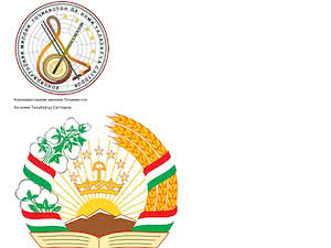 Tajik National Conservatory's official website homepage screenshot