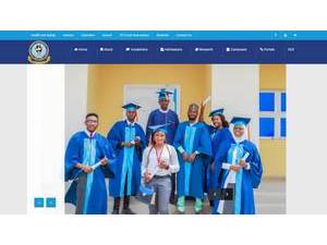 Taraba State University's official website homepage screenshot