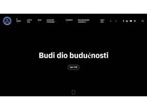 Technical College in Bjelovar's official website homepage screenshot