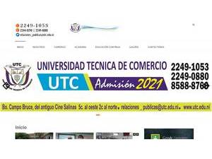 Technical University of Commerce's official website homepage screenshot