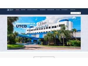 Technical University of Marketing and Development's official website homepage screenshot