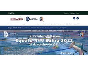 Technological Institute of Bahía de Banderas's official website homepage screenshot