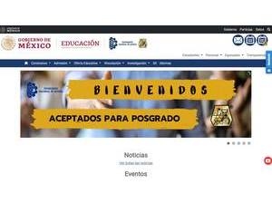 Technological Institute of Ciudad Madero's official website homepage screenshot