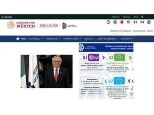 Technological Institute of La Zona Maya's official website homepage screenshot
