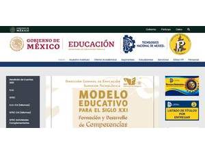 Technological Institute of Puebla's official website homepage screenshot