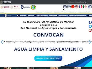 Technological Institute of the Morelia Valley's official website homepage screenshot
