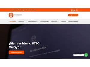 Technological University of Centro de Mexico's official website homepage screenshot