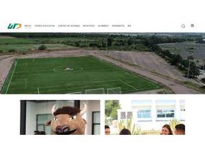Technological University of Durango's official website homepage screenshot