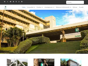 Technological University of Habana José Antonio Echeverría's official website homepage screenshot