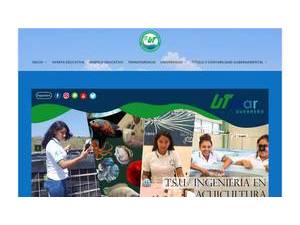 Technological University of Mar del Estado de Guerrero's official website homepage screenshot