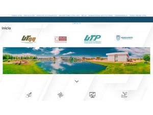 Technological University of Northern Aguascalientes's official website homepage screenshot