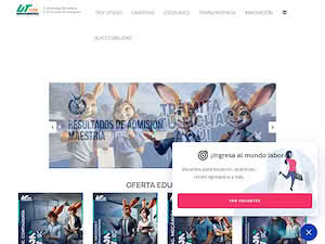 Technological University of Southeast Guanajuato's official website homepage screenshot